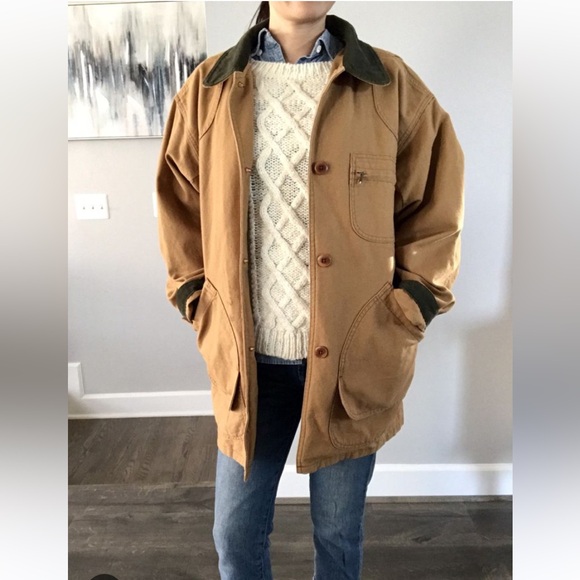 âď¸SOLDâď¸Vintage LL Bean Field Coat - Picture 1 of 7